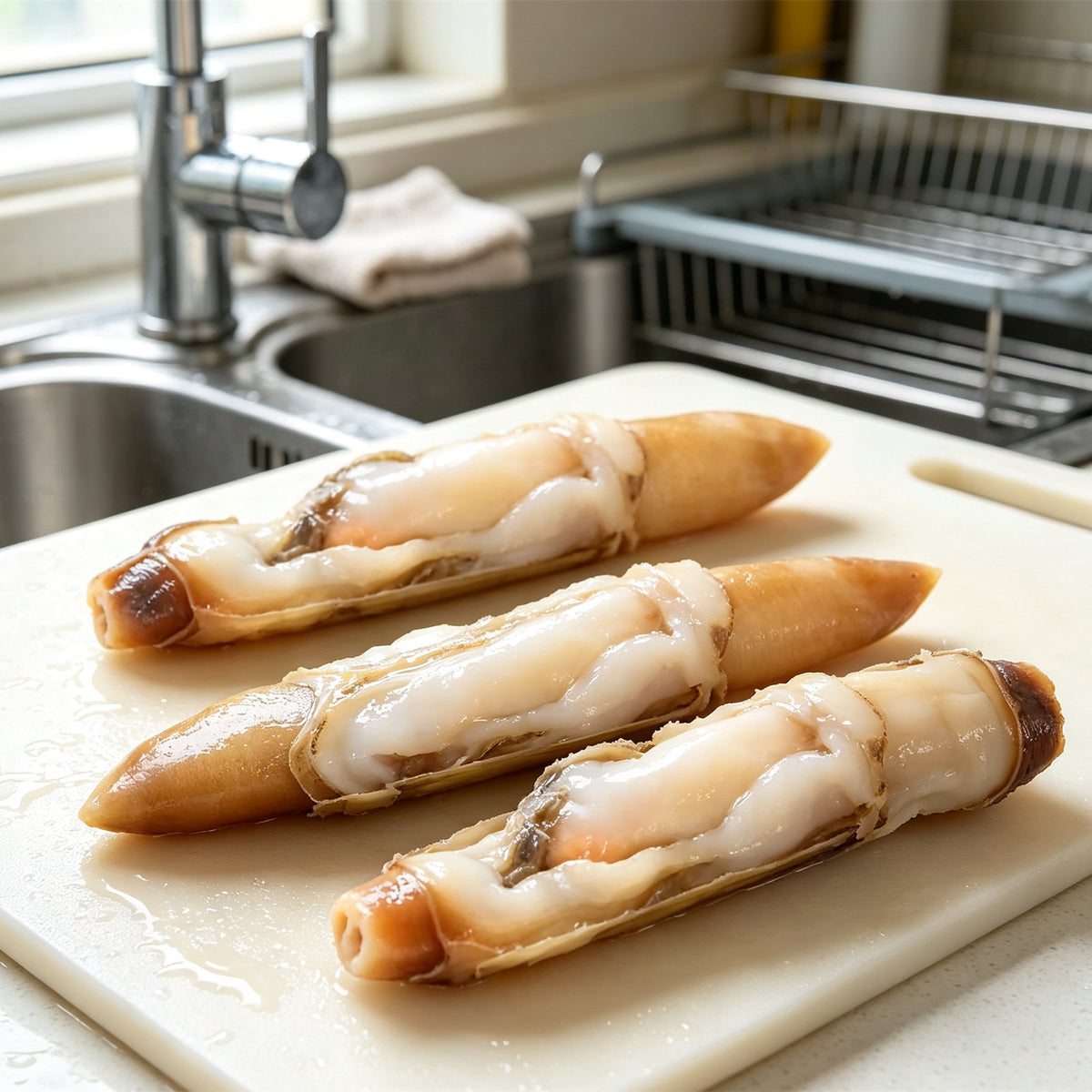 Frozen Whole Giant Razor Clams