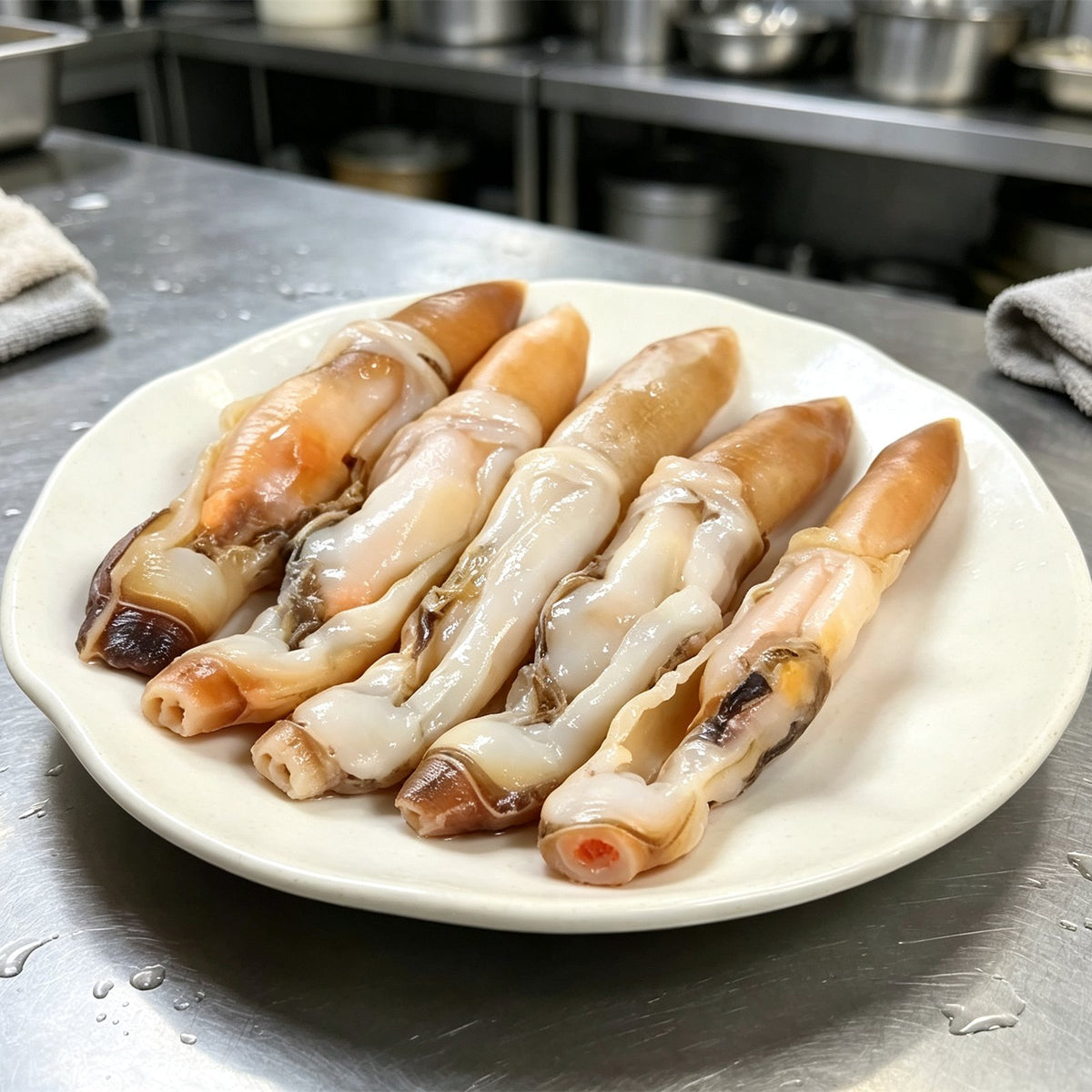 Frozen Whole Giant Razor Clams