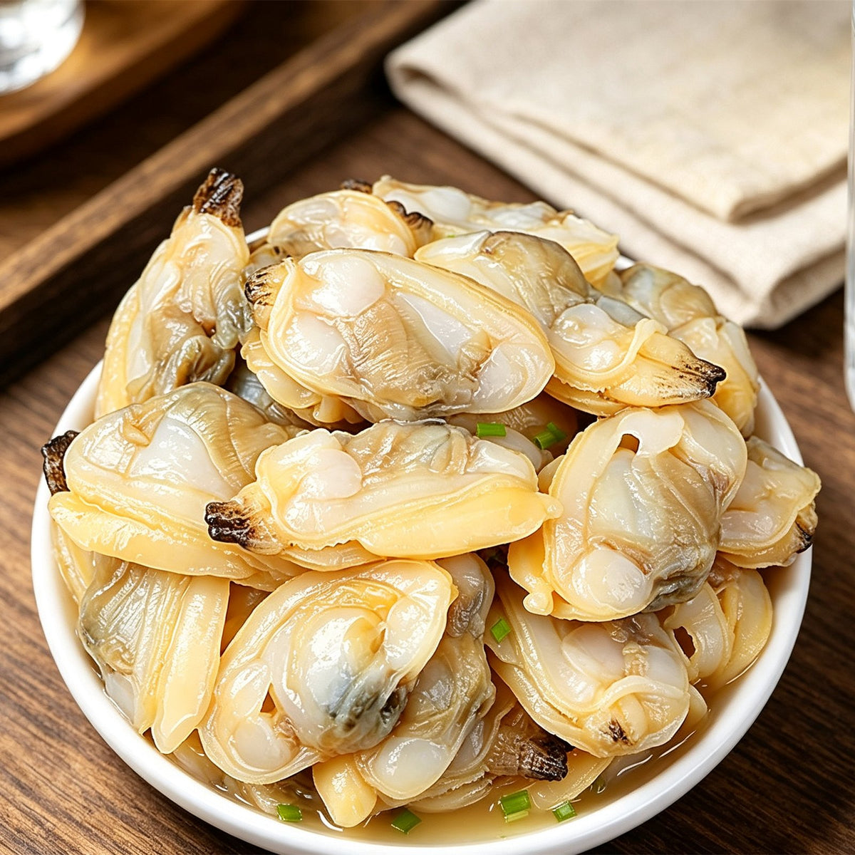 Fresh Shucked Sea Clam Meat