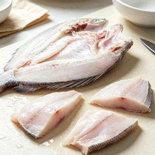 Fresh Sea Bass Steak Cuts